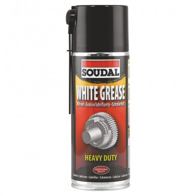 GRASA LITIO BLANCA SPRAY 400ML SOUDAL