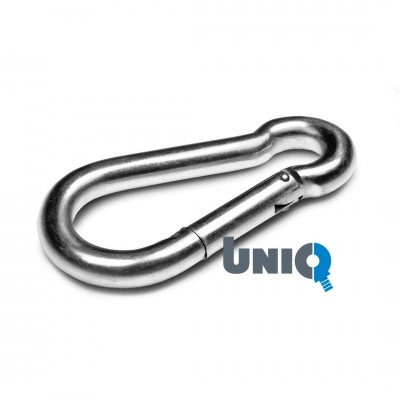 MOSQUETÓN BOMBERO 7X70MM DIN 5299 ZINC