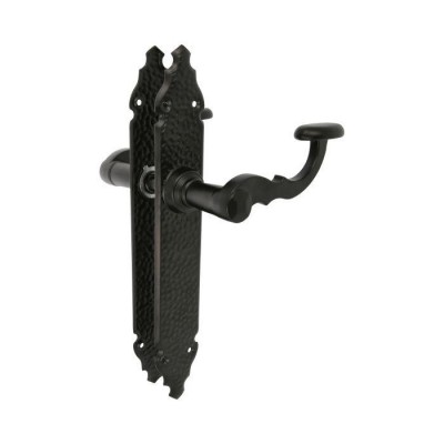 JUEGO MANILLAS PLACA 280X45MM NEGRA AMIG MOD.100P