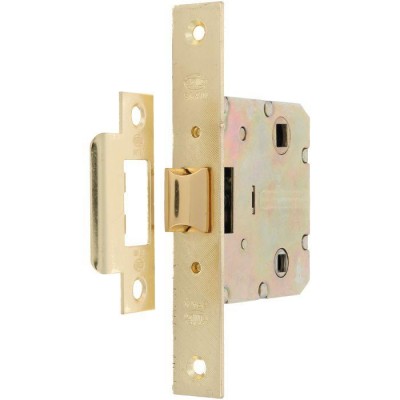 PICAPORTE 50MM CANTO CUADRADO 135X20MM LATONADO BARNIZ MOD.2100