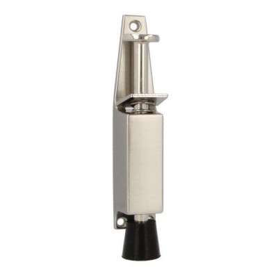 RETENEDOR PUERTA DE PIE MOD.10 CROMO MATE AMIG