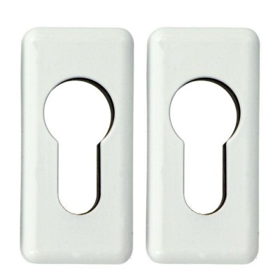 JUEGO BOCALLAVES EUROPERFIL 59X28MM BLANCO MOD.30AL