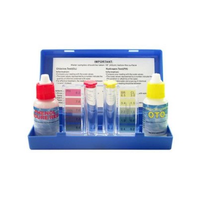 KIT TEST ANALIZADOR CLORO Y PH PISCINA TAMAR