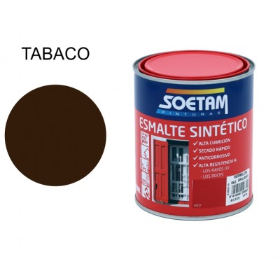 SOETAM ESMALTE SINTÉTICO TABACO BRILLANTE 250ML