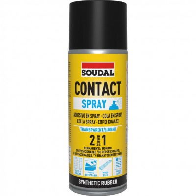 COLA CONTACTO SPRAY 300ML SOUDAL