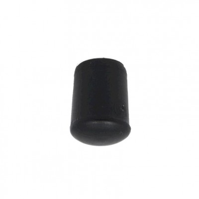 CONTERA REDONDA EXTERIOR Ø10MM PLÁSTICO NEGRA