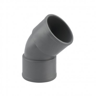 CODO PVC HEMBRA-HEMBRA 45º 50MM