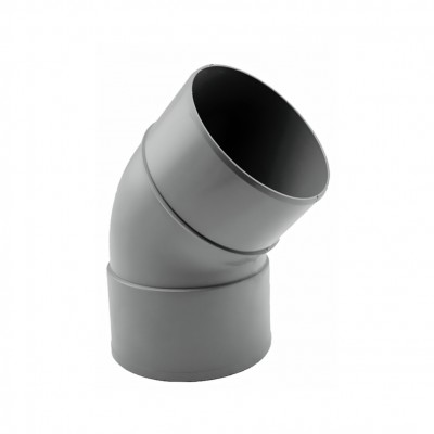 CODO PVC MACHO-HEMBRA 45º 75MM