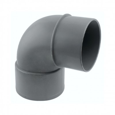 CODO PVC MACHO-HEMBRA 87º 90MM