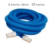MANGUERA AUTOFLOTANTE Ø38MM 10 METROS CON MANGUITOS