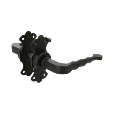 JUEGO MANILLAS PLACA 100X42MM NEGRA AMIG MOD.101K