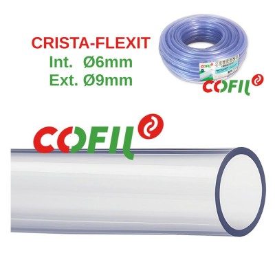GOMA TUBO CRISTAL Ø6X9MM (€/M)