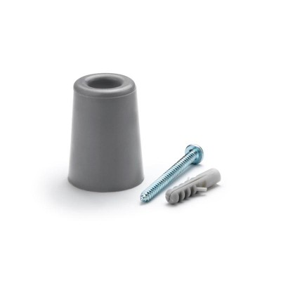 TOPE PUERTA ALTO CAUCHO GRIS INOFIX 3047