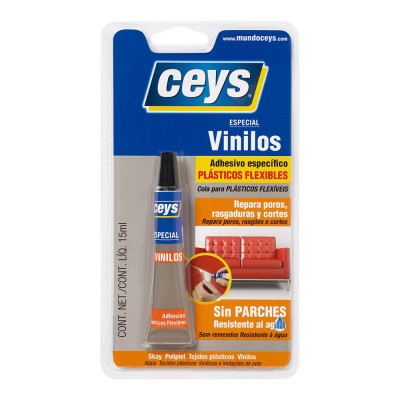 CEYS ADHESIVO VINILOS PLÁSTICOS FLEXIBLES 15ML
