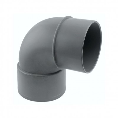 CODO PVC MACHO-HEMBRA 87º 75MM