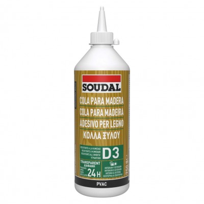 COLA MADERA RÁPIDA 750G D3 HUMEDAD SOUDAL