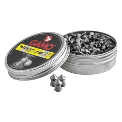 BALÍN 4,5 GAMO MAGNUM CABEZA PUNTA LATA 250UDS