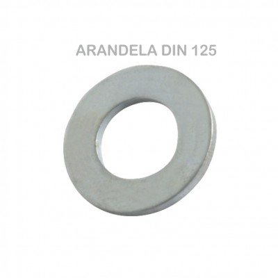 ARANDELA M8MM DIN 125 ZINC