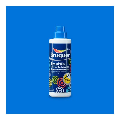 COLORANTE LÍQUIDO SUPERCONCENTRADO AL AGUA BRUGUER EMULTÍN AZUL FIRMAMENTO 50ML