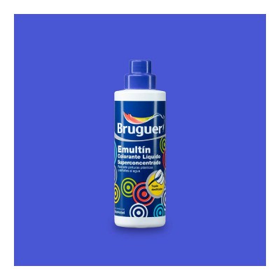 COLORANTE LÍQUIDO SUPERCONCENTRADO AL AGUA BRUGUER EMULTÍN LILA 50ML