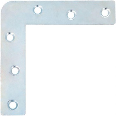 ESCUADRA 80X80X17X1MM ZINC CANTO CUADRADO