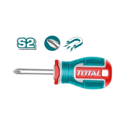 DESTORNILLADOR CARROCERO PH2 X 38MM TOTAL TSDPH2038
