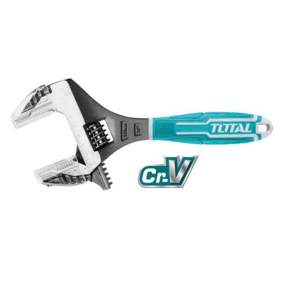 LLAVE AJUSTABLE 250MM APERTURA 0-52MM CR-V TOTAL
