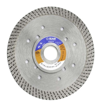 DISCO AMOLADORA DIAMANTE PORCELÁNICO Ø230X1.2MM TURBO IZAR 1853