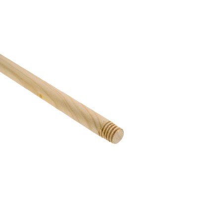 MANGO MADERA PARA CEPILLO ROS BUQUE Ø20MM 115CM CON ROSCA