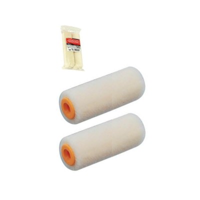 PACK 2UD MINI RODILLO VELOURS 6CM ESMALTAR PENTRILO