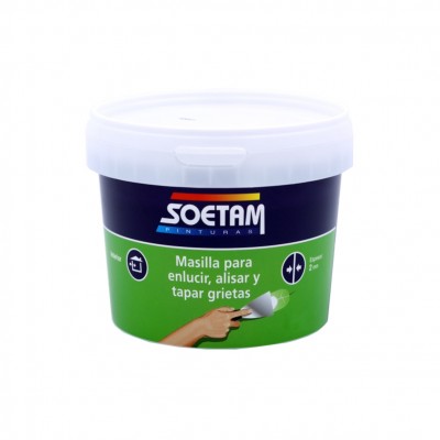MASILLA EMPLASTE INTERIOR PASTA 500GR SOETAM