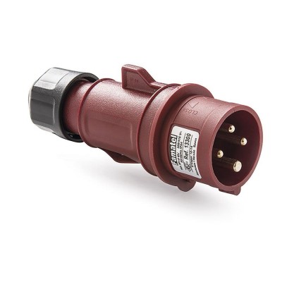 CLAVIJA CETAC MACHO 3P+T 16A 380-415V FAMATEL 13300