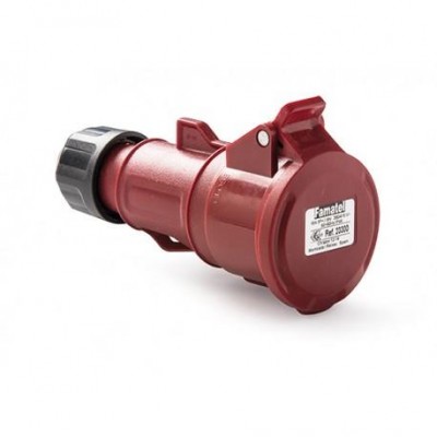 BASE CETAC HEMBRA 3P+T 16A 380-415V FAMATEL 23300