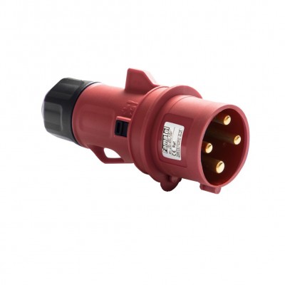 CLAVIJA CETAC MACHO 3P+T 32A 380-415V FAMATEL 13302