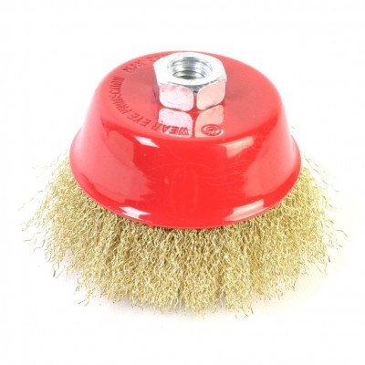 CEPILLO ALAMBRE VASO Ø100MM M14 PARA AMOLADORA SINDEX®