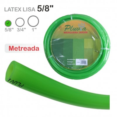 MANGUERA RIEGO LATEX 14X20MM 5/8" METREADO (€/M)