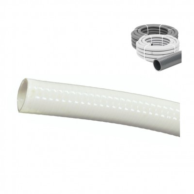 TUBO PVC FLEXIBLE 20MM BLANCO (€/M)