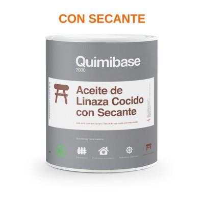ACEITE LINAZA CON SECANTE 750ML QUIMIBASE