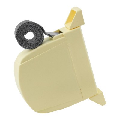 RECOGEDOR PERSIANA ABATIBLE MINI MARFIL CINTA 14MM
