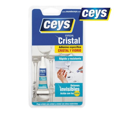 CEYS ADHESIVO CRISTAL Y VIDRIO 3G