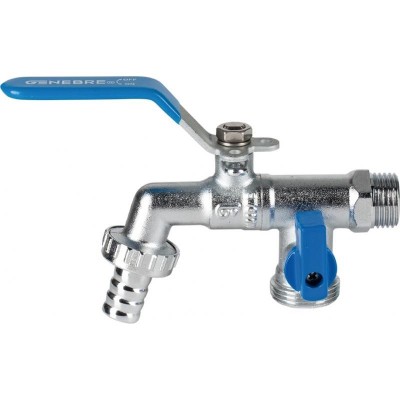 GRIFO ESFERA DOBLE 1/2X3/4X3/4" GENEBRE