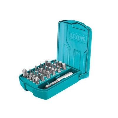 JUEGO 30 PZAS. PUNTAS ATORNILLAR 1/4" TOTAL TACSD10306