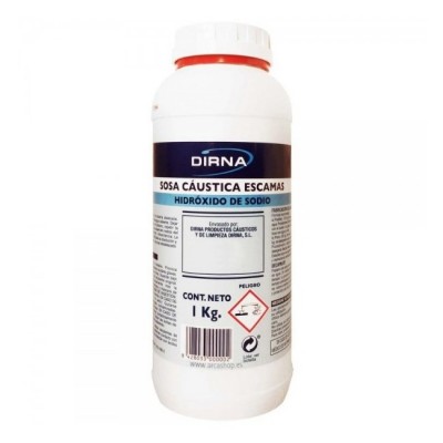 SOSA CÁUSTICA ESCAMAS 1KG DIRNA
