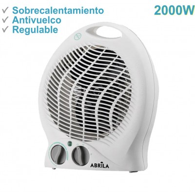 TERMOVENTILADOR 2000W MOD. CANDIL BLANCO