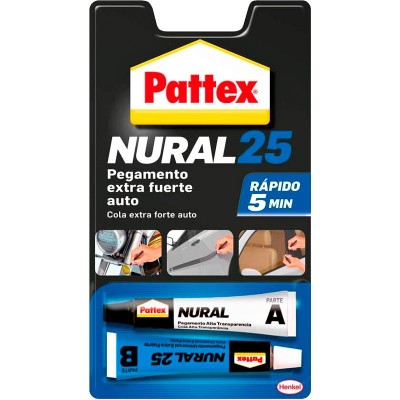 ADHESIVO PATTEX NURAL 25 AUTO EXTRA FUERTE 22ML