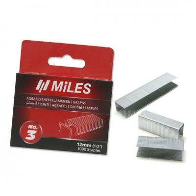 GRAPAS GRAPADORA MOD.530 12MM Nº3 1000UDS MILES