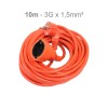 PROLONGADOR CABLE JARDÍN 10M 3Gx1,5mm² MADER