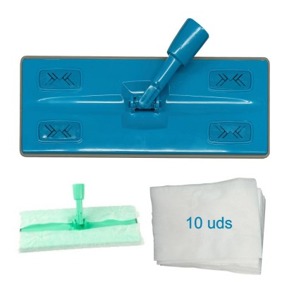 MOPA ATRAPAPOLVO 27X11CM + 10 GAMUZAS AZMARK