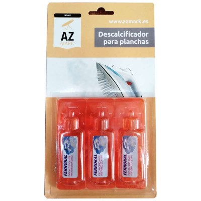 DESCALCIFICADOR PLANCHAS 3 DOSIS 20ML AZMARK