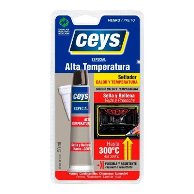 CEYS ADHESIVO SELLADOR ALTA TEMPERATURA 300º 50ML